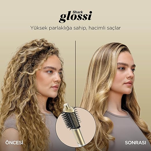 Shark Glam 5 Başlıklı Düz,Dalgalı ve Bukleli Çok Amaçlı Saç Şekillendirici HD6051SEU