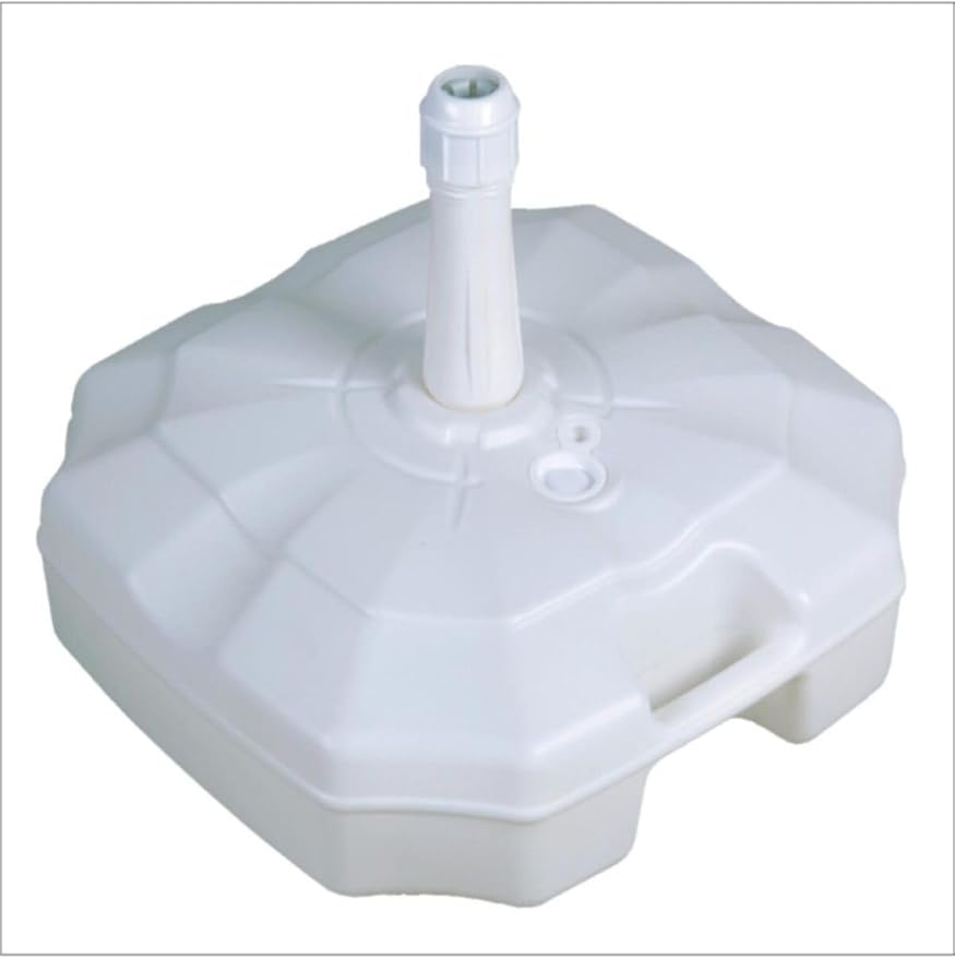 Ods Eğilebilir 2 Metre Çapında Plaj Şemsiyesi + 20 Litre Bidonlu + Taşıma Çantası Hediyeli - Krem