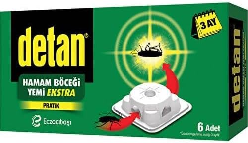 DETAN HAMAM BÖCEĞİ YEMİ MAX