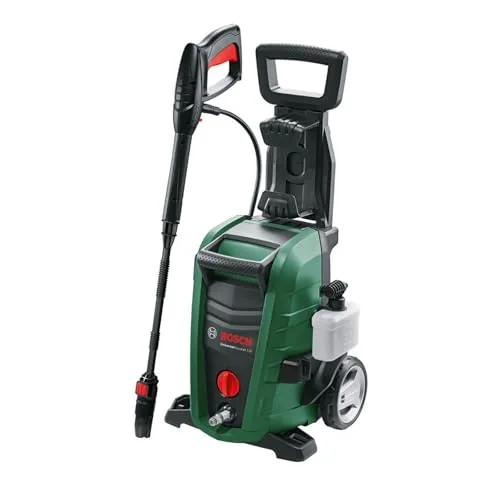 Bosch UniversalAquatak 130 yüksek basınçlı temizleyici (3'ü 1 arada başlık, köpük başlığı, şeffaf su filtresi, 6 m hortum, 5 m kablo, 1700 Watt, basınç: 130 bar, maks. Basma miktarı: 380 l/sa)