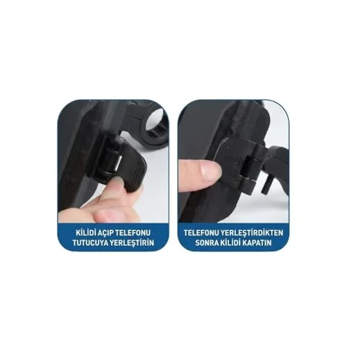 TİTREŞİM ENGELLEYİCİ MOTOSİKLET TELEFON TUTUCU CH-110